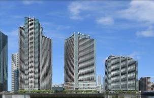 勝どき再開発計画・超高層タワーマンション：パークタワー勝どきミッド/サウス建設：GRAND MARINA TOKYO