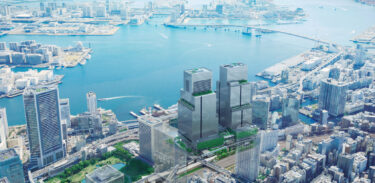 浜松町駅直結再開発計画：芝浦プロジェクト・東京都心の最新超高層ワーケーションオフィスビル