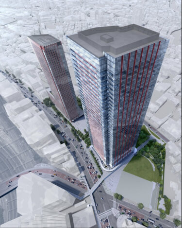 東京三田再開発プロジェクト：高さ約210mの超高層ビル建設・港区三田最大規模の再開発