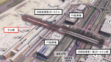 京急羽田空港駅：引き上げ線の設置・2030年度工事完了予定