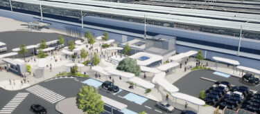 名古屋駅西側駅前広場再開発計画：2028年度以降工事開始予定