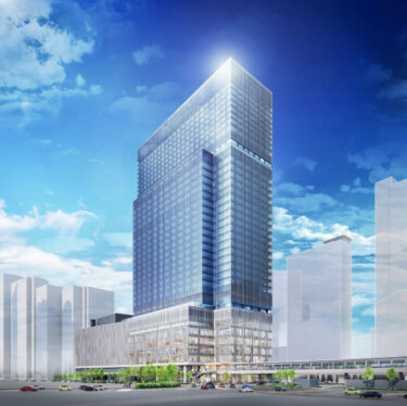 2024年7月・JPタワー大阪開業：旧大阪中央郵便局跡地再開発・超高層ビル建設