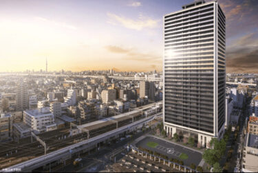 シティタワー綾瀬：JR・東京メトロ綾瀬駅前再開発：超高層タワーマンション2025年8月に完成予定