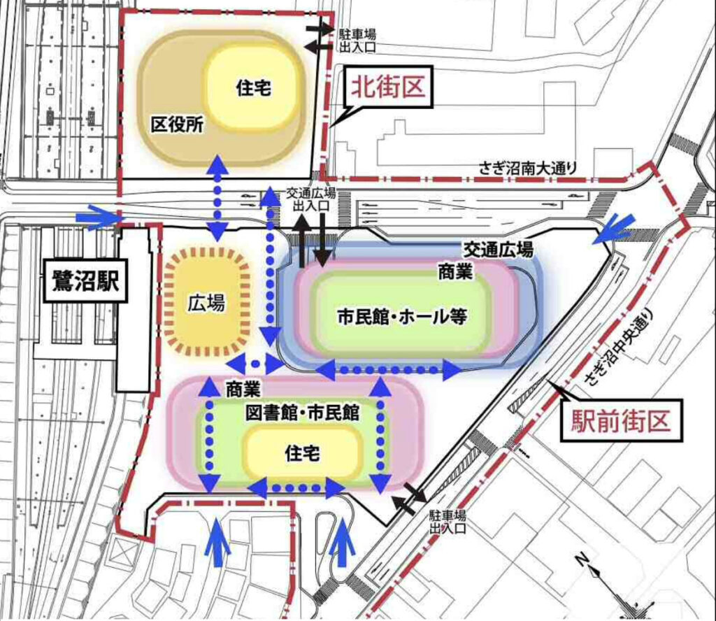 鷺沼駅前にツインタワーマンション建設：宮前区役所も移転・鷺沼駅前地区第一種市街地再開発事業│再開発ニュース：東京中心の三大都市圏情報発信