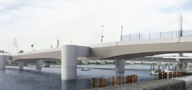 首都高速羽田線・高速大師橋架替リニューアル：老朽化した高速大師橋の架け替え工事