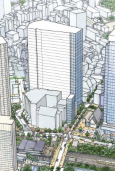 飯田橋西口大規模再開発ビル計画：2029年度開業目標・富士見二丁目3番地区まちづくり