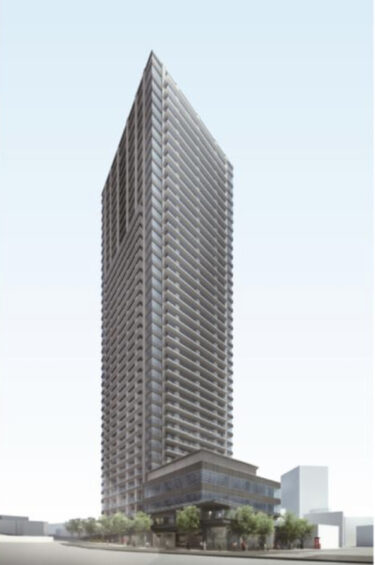 大崎駅西口F南地区市街地再開発：高さ149mの超高層タワーマンションが2025年度完成予定