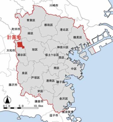 東名高速・横浜上瀬谷インター（仮）計画：上瀬谷通信施設跡地至近に新たなIC設置を2030年代前半に検討